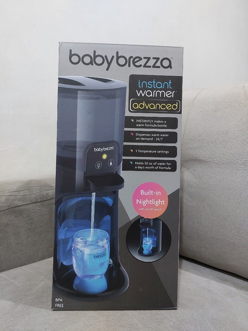 Baby Brezza Instant Warmer Advanced with Nightlight - Black