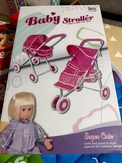 BABY STROLLER WITH DOLL