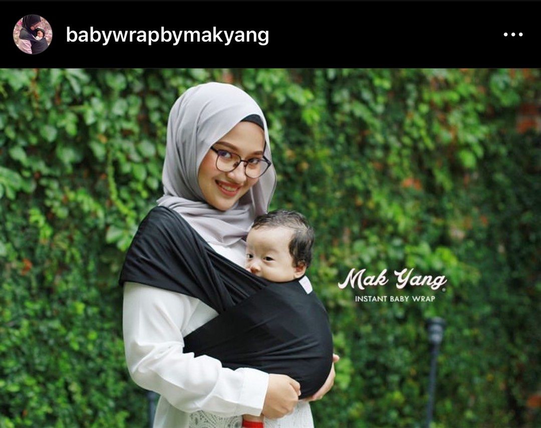 Baby wrap mak yang best sale