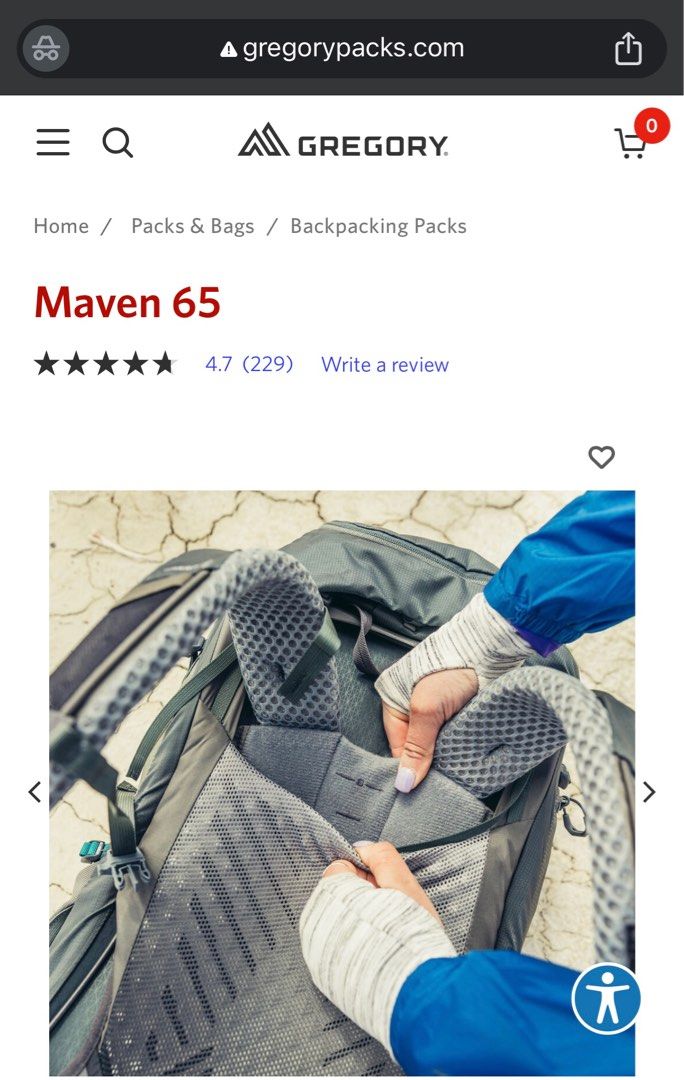 Gregory maven 65 review online