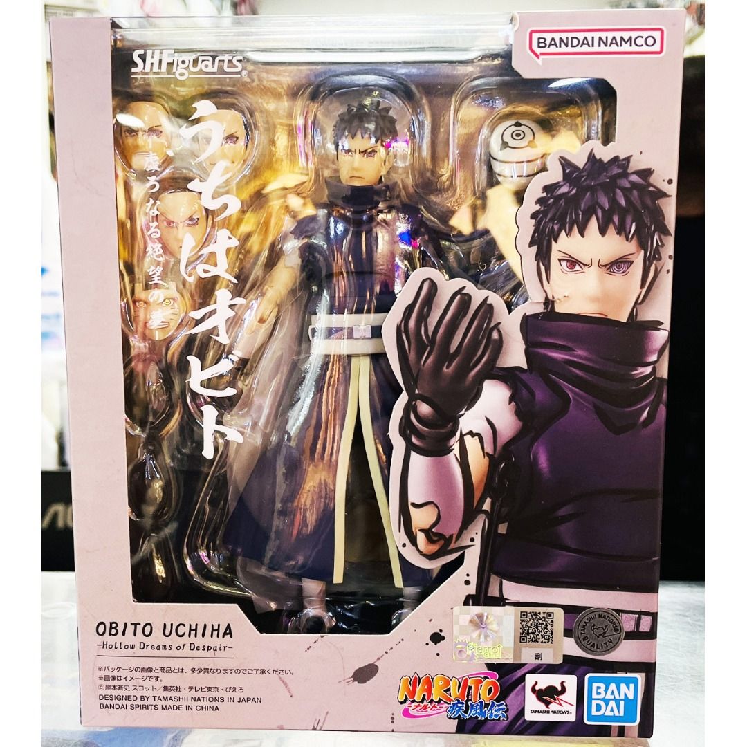 S.H. Figuarts Obito Uchiha (Hollow Dreams of Despair) Figure, Naruto Figure