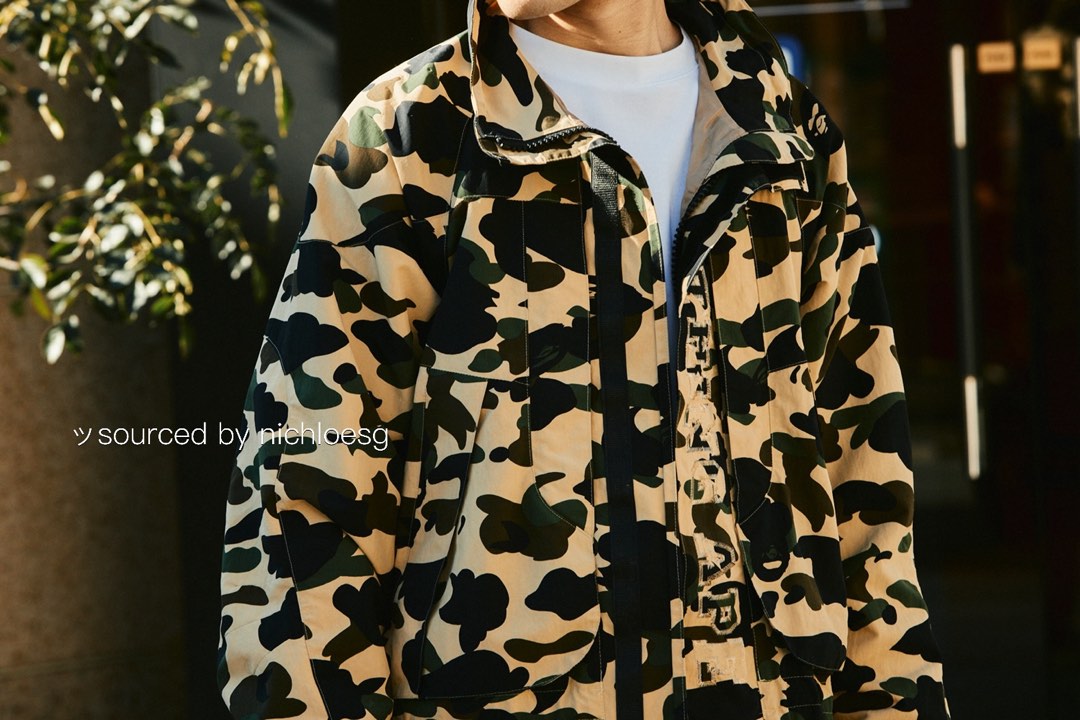 Bape camo snowboard jacket new arrivals