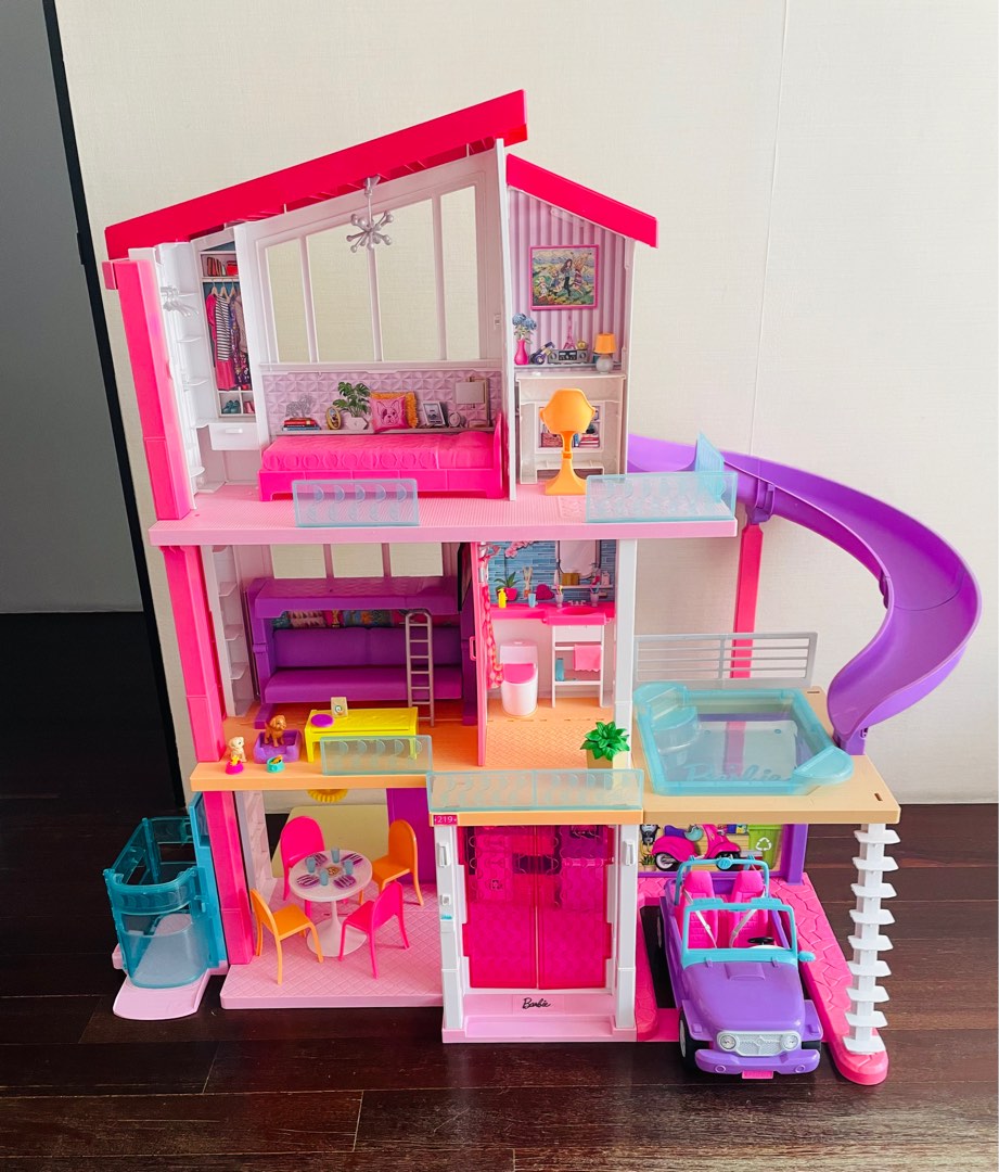 Barbie Dollhouse and more Hobbies Toys Toys Games on Carousell