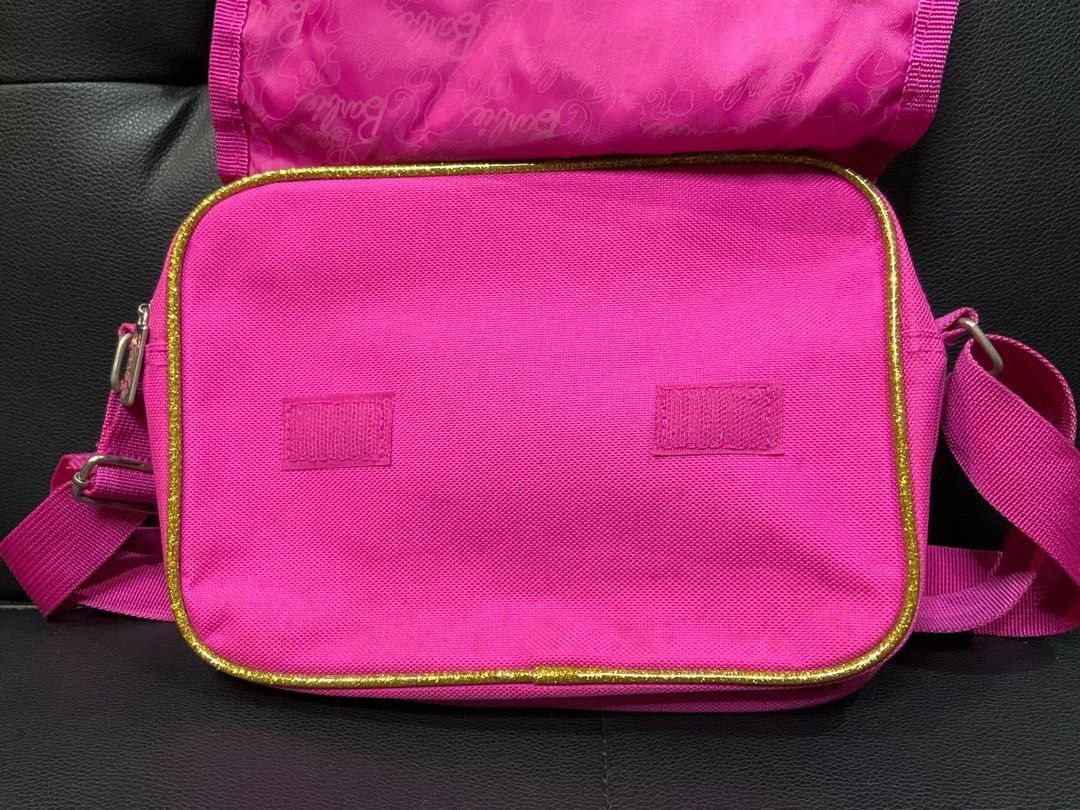Barbie Princess Rock Messenger Bag (Category: Shoulder Bags) located in San Juan City. Submitted by shopperssouk (Listing ID 1269429852, Image 3). Description: Barbie Princess Rock Messenger Bag •With 1 main compartment and flap velcro cover. 3D front design. • Used - like new. ————————————————————— What you see is what you get. Our items are like new and rarely used. Actual pictures posted. 🛍 For other affordable authentic items, kindly visit o