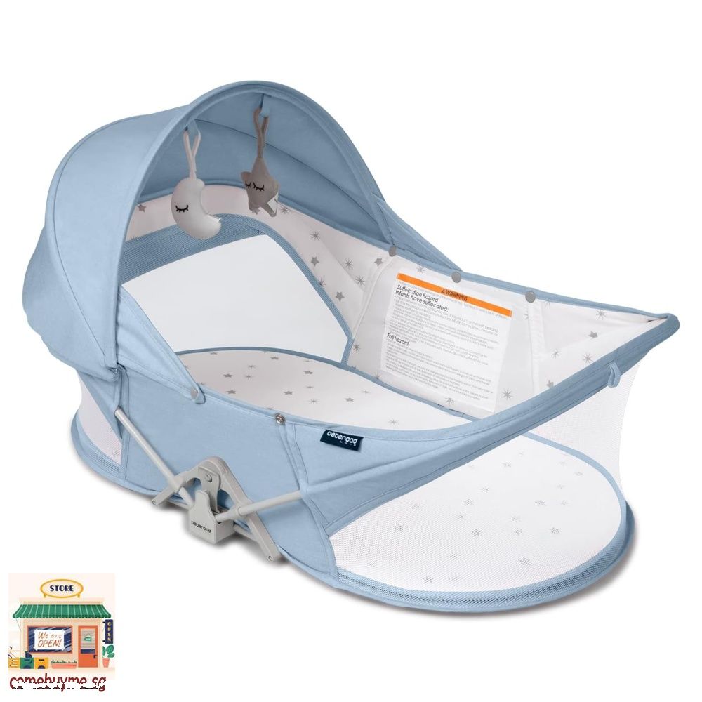 Foldable travel bassinet discount
