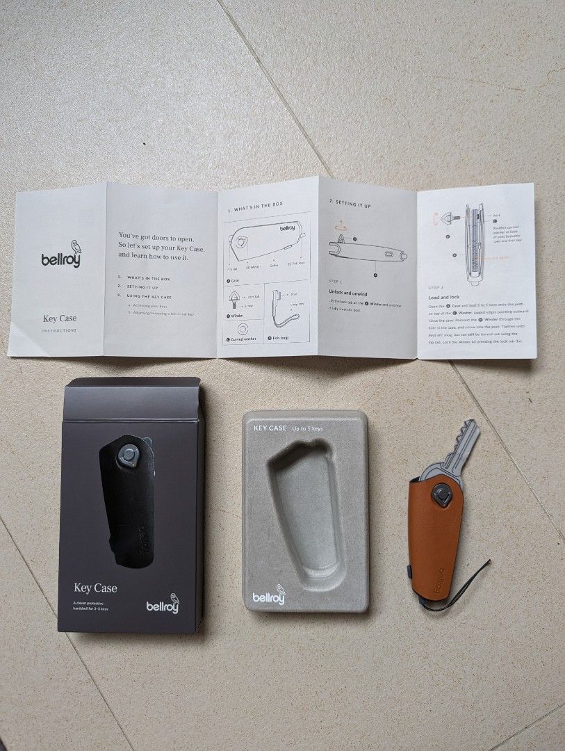 Bellroy key case, Men's Fashion, Watches & Accessories, Wallets & Card