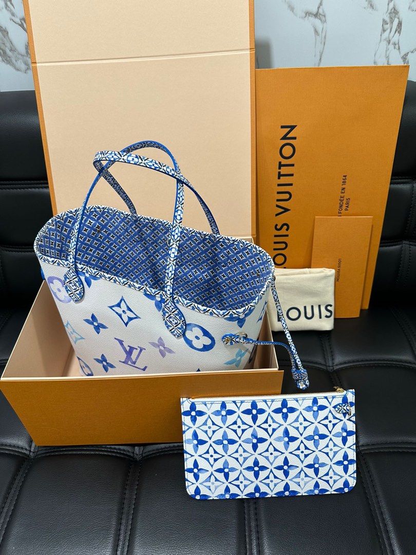 Lv best sale watercolor neverfull