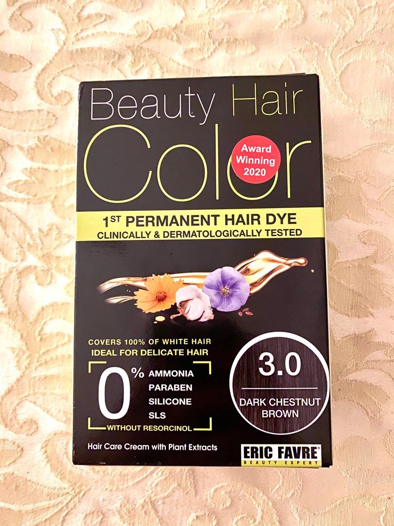 BEAUTY HAIR COLOR Exp Mar 2025 Hair Colour BNIB Permanent Dye Natural