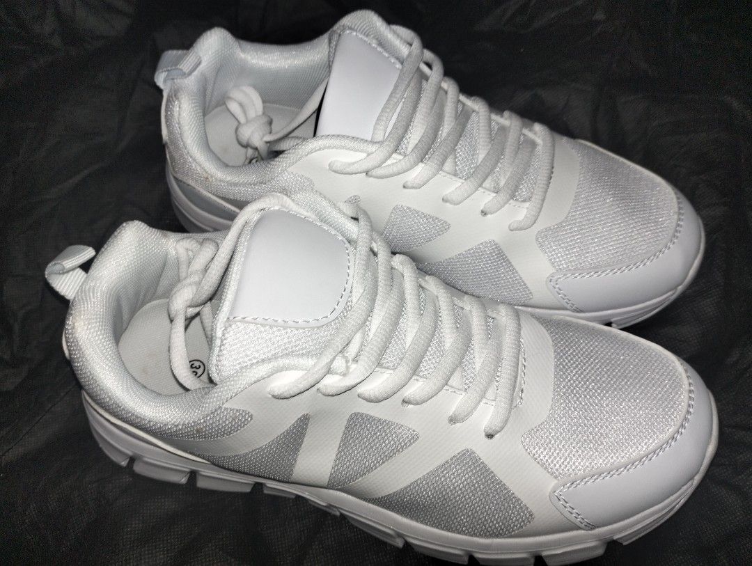 White uniform sneakers sale