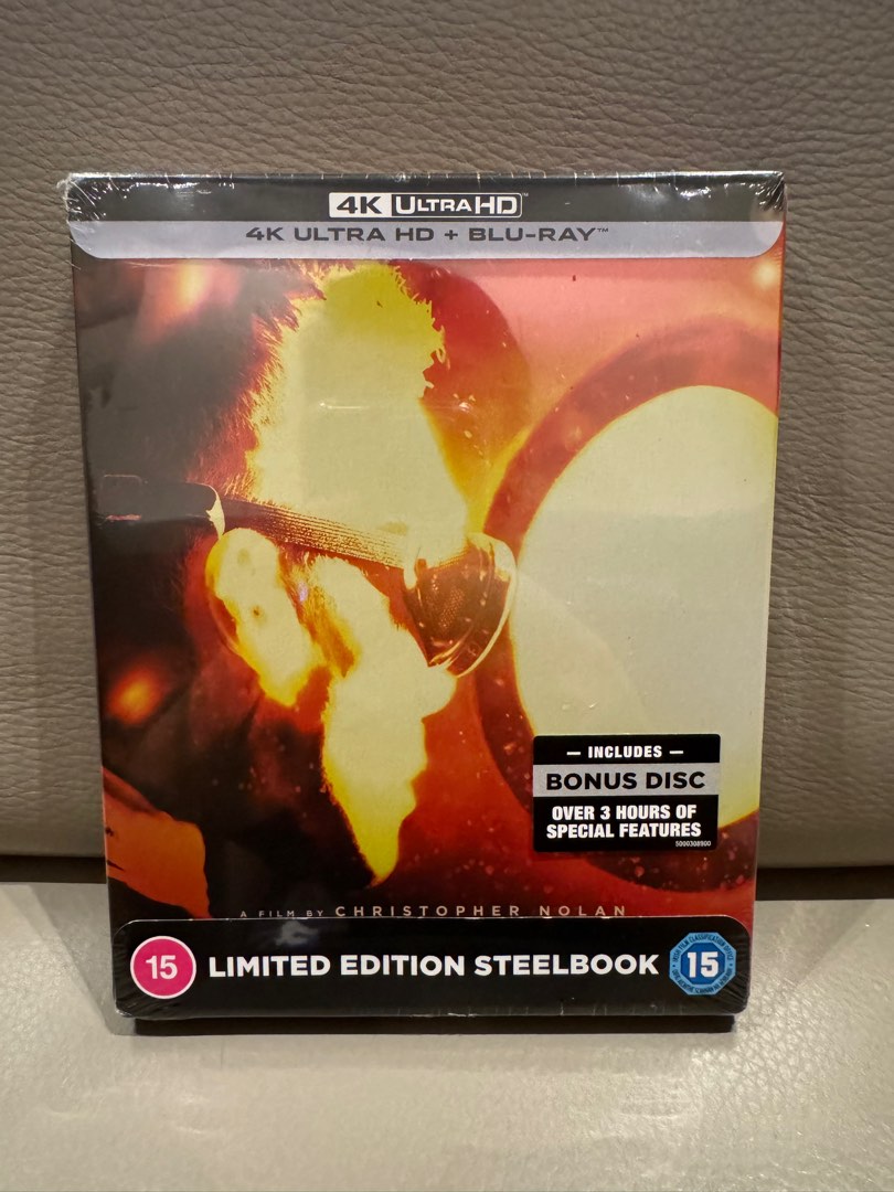 Oppenheimer 4K Blu-ray ( Exclusive SteelBook) (United Kingdom)
