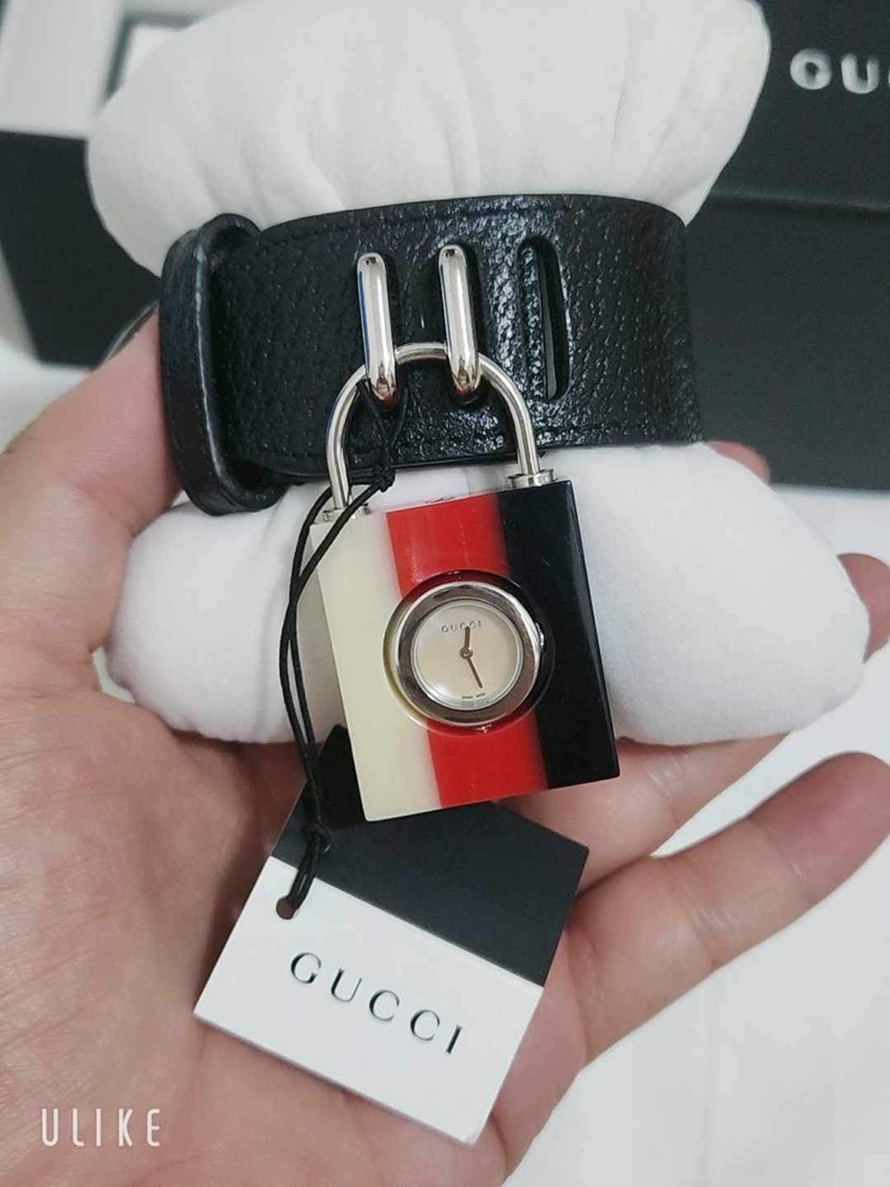 Gucci padlock watch store