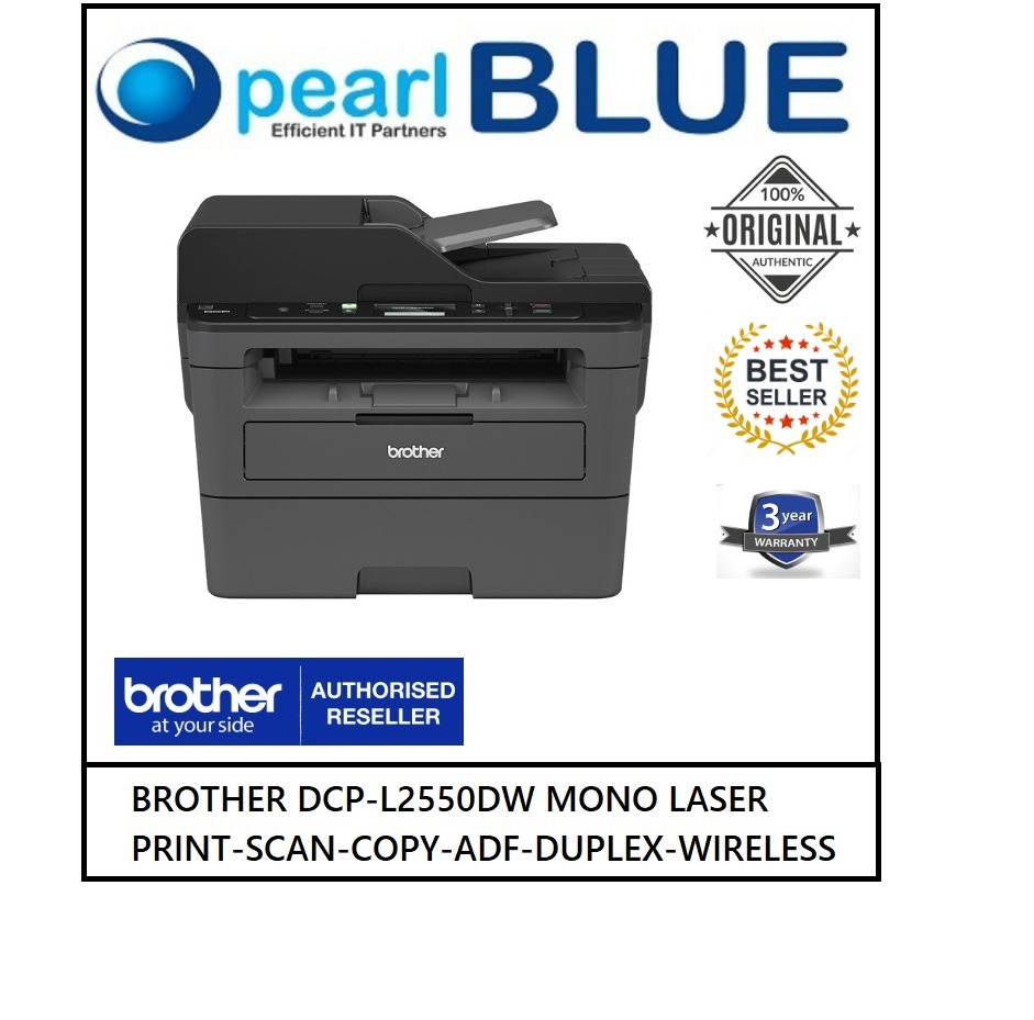 Brother Dcp L2550dw Wireless All In One Monochrome Laser Printer Computers And Tech Printers 3520