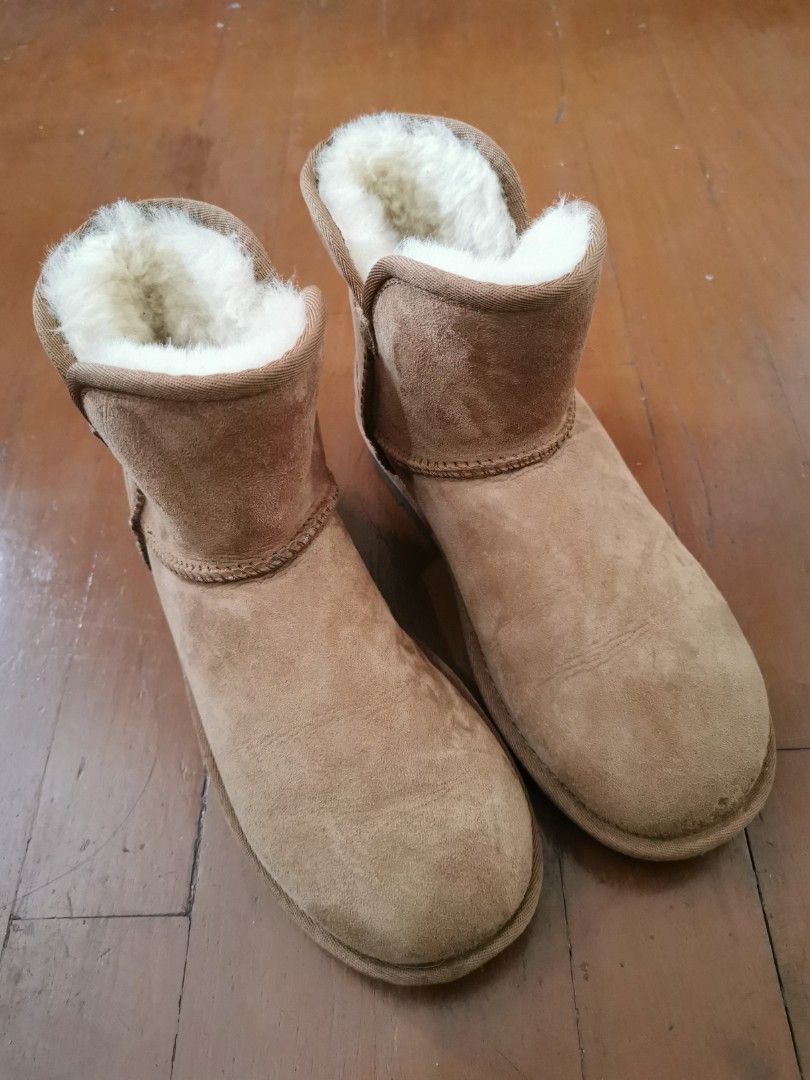 Fur covered boots sale