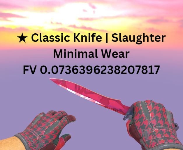 [BUFF/5.2] CSGO CS2 CS Skin Knife MW Classic Knife | Slaughter , Video ...