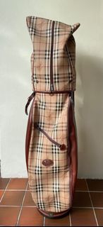 Burberry True VTG Nova Check Golf Bag