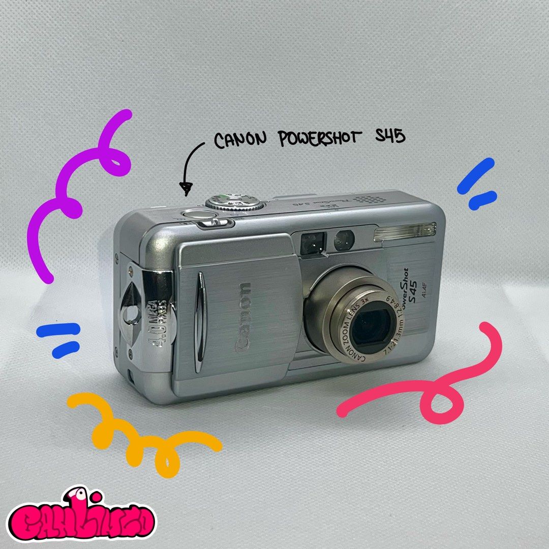 Canon Powershot S45 Digital Camera, Photography, Cameras on Carousell