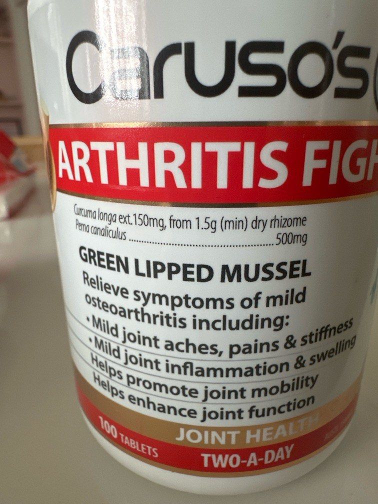 Caruso’s Arthritis Fighter, Health & Nutrition, Health Supplements, Vitamins & Supplements on