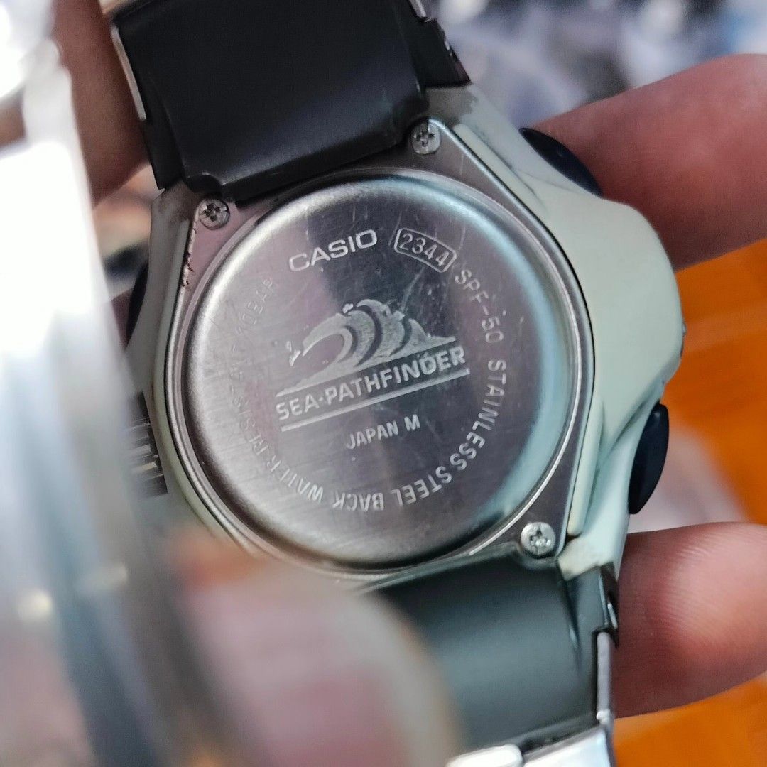 Casio sea pathfinder spf 50 sales