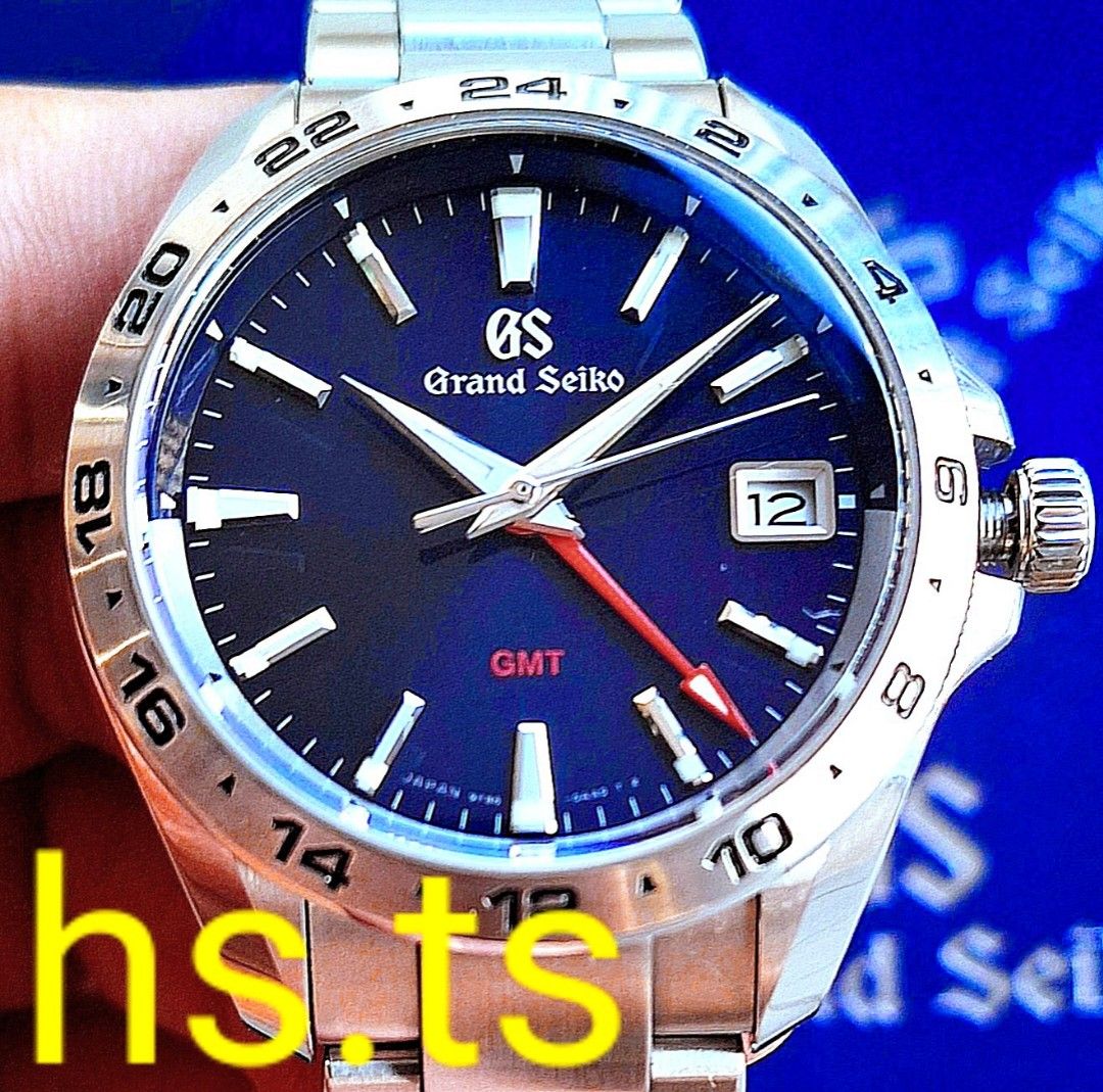 CHEAPEST Grand Seiko GMT Blue Quartz Sports Watch SBGN005G SBGN005 Discontinued