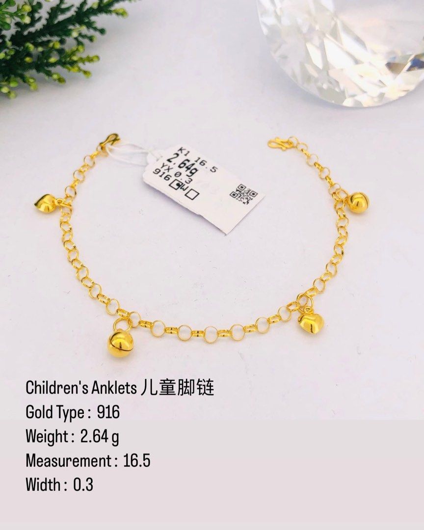 Children's anklet clearance jewelry
