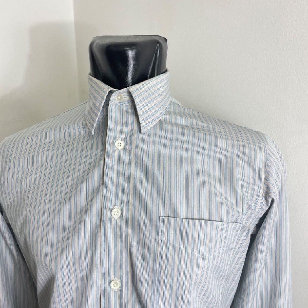 ⭐SALE⭐[M] CHRISTIAN DIOR MONSIEUR MEN SHIRT LUXURY VINTAGE ARCHIVES  DESIGNER SHIRT TWILL COTTON SIZE MEDIUM SMART CASUAL OFFICE WEAR BAJU  KEMEJA ...