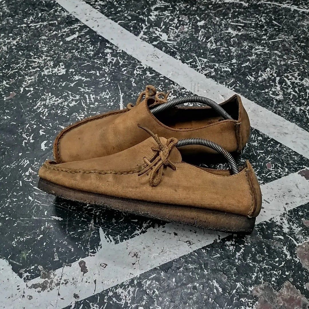 Clarks Original L stitch Brown Leather