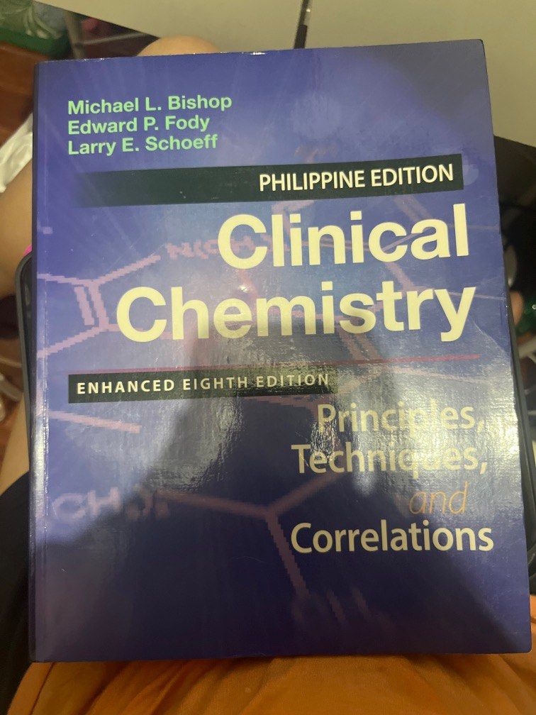 Clinical Chemistry by Bishop 8th edition, Hobbies & Toys, Books ...