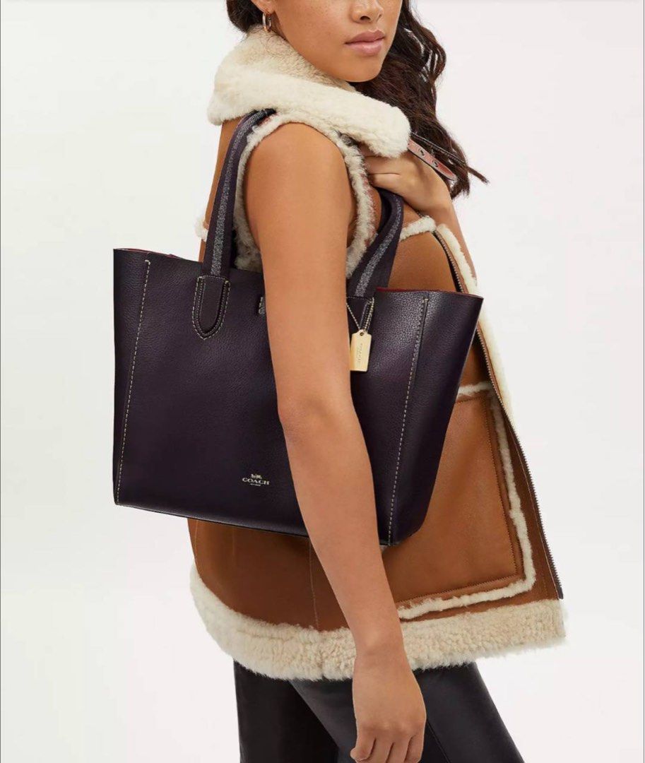 Coach derby clearance tote saddle