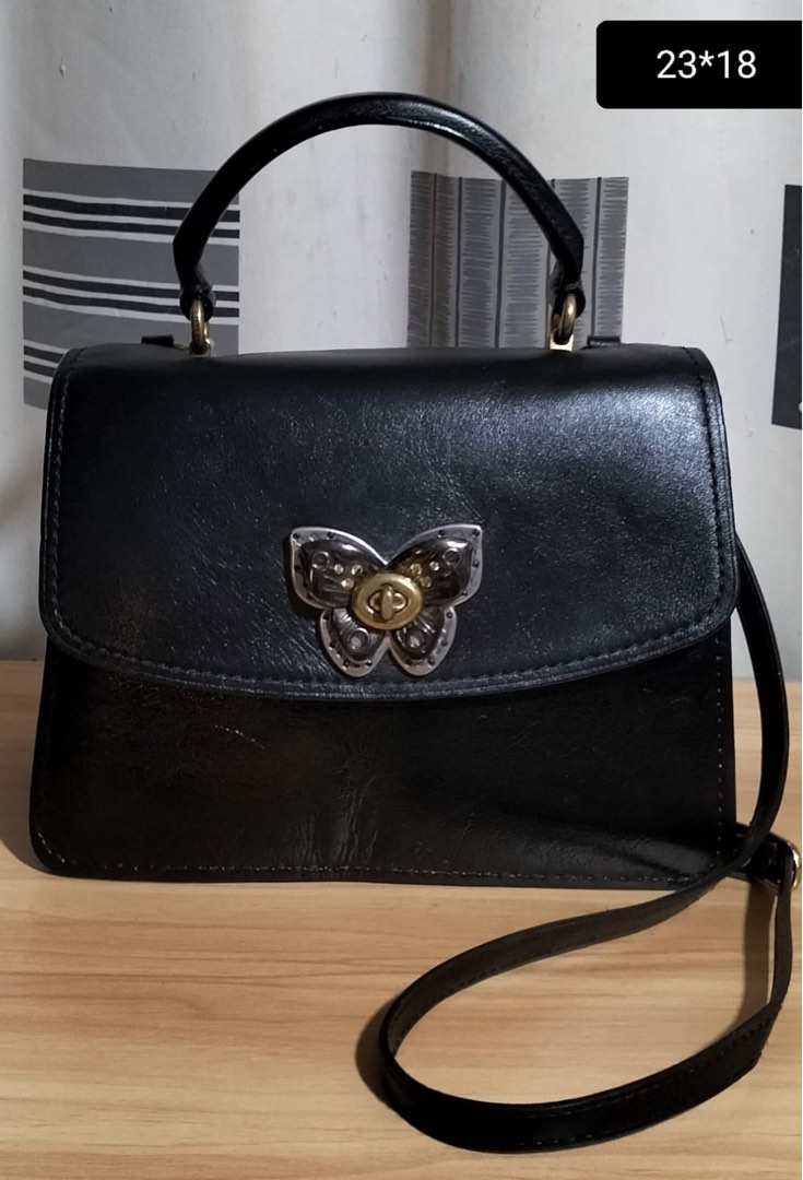 Coach parker butterfly Fesyen Wanita Tas Dompet di Carousell