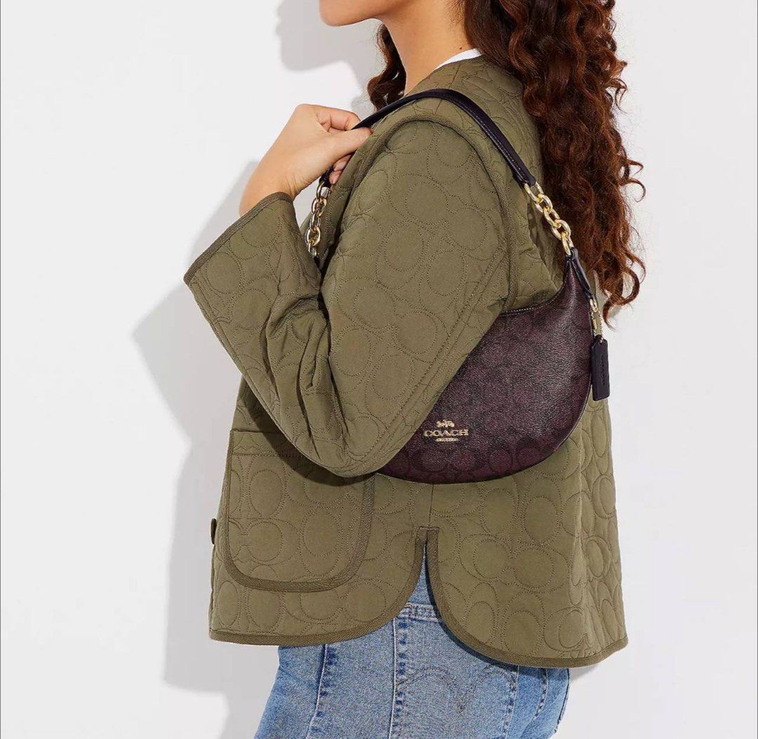 Coach tabby hobo oxblood outlet