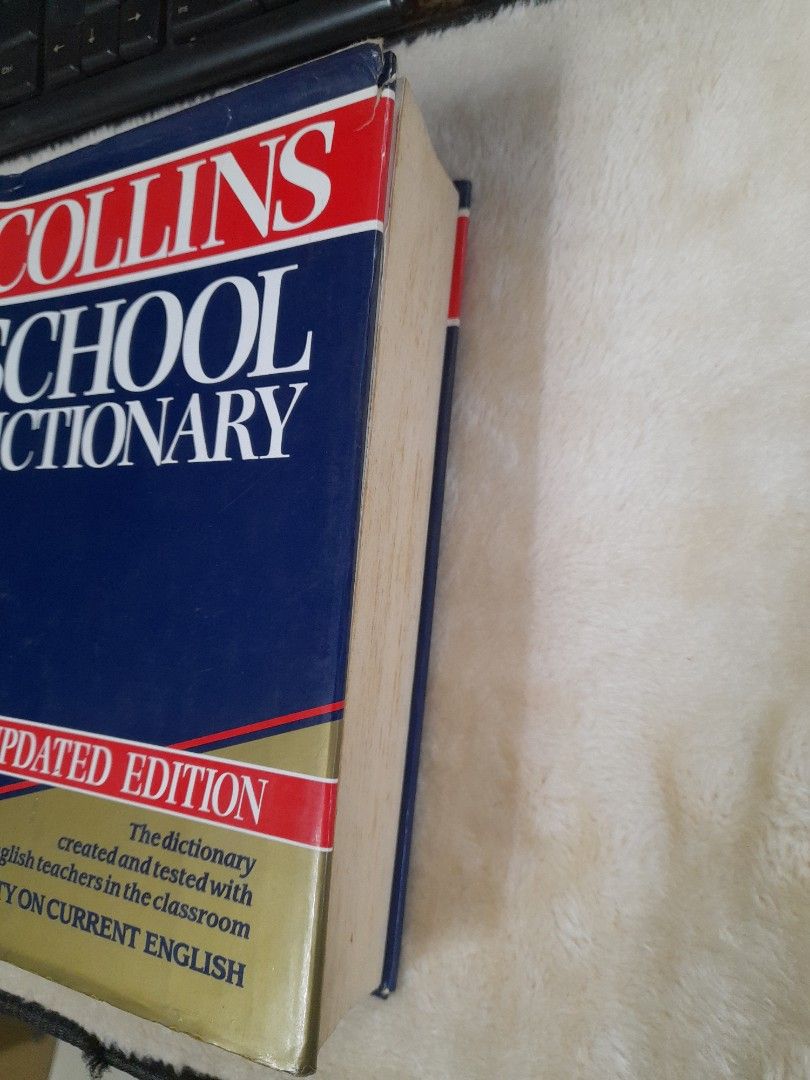 Collins School Dictionary Hard Bound, Hobbies & Toys, Books & Magazines ...