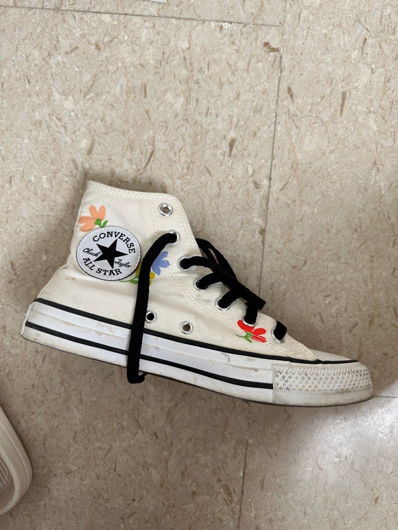 White sales converse diy