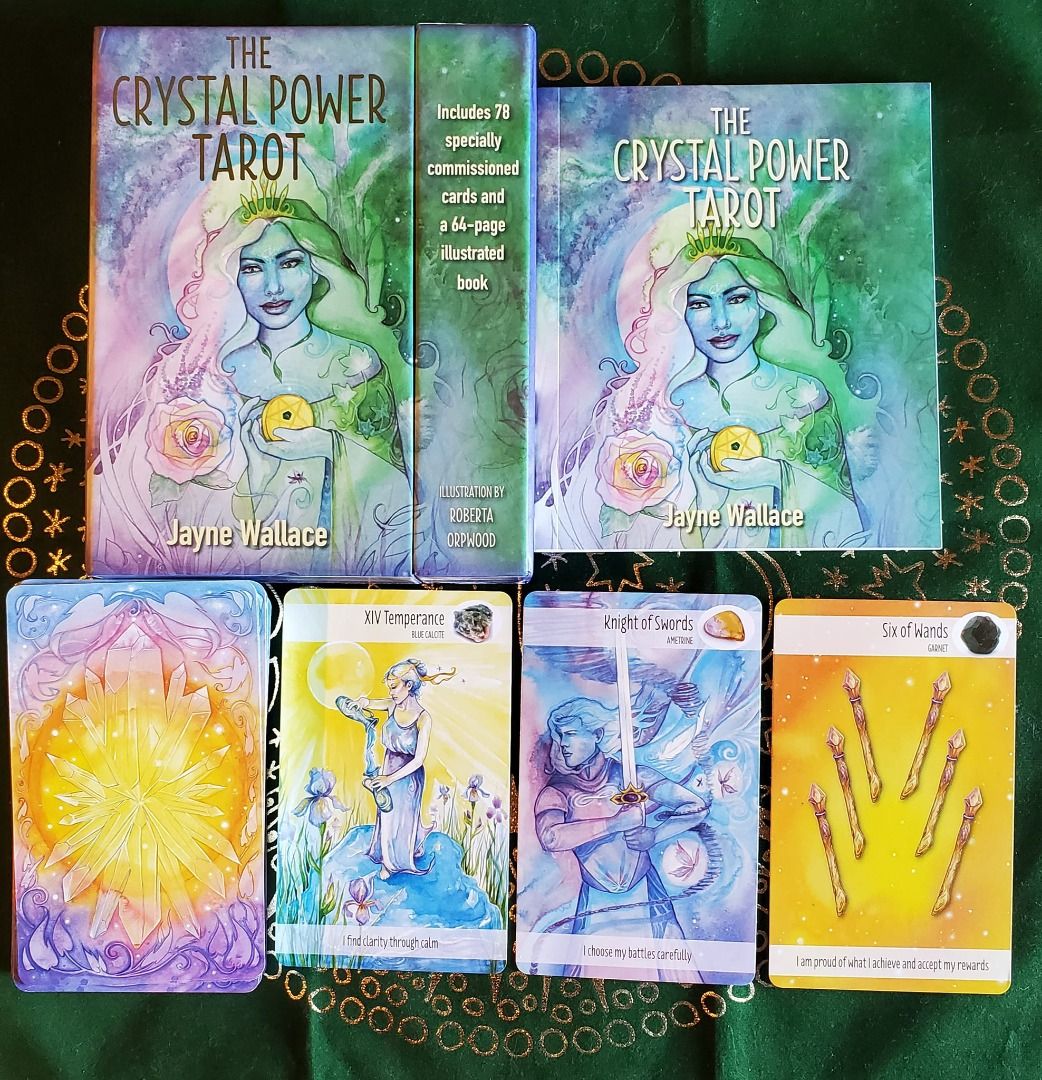 Crystal Power Tarot, Hobbies & Toys, Toys & Games on Carousell