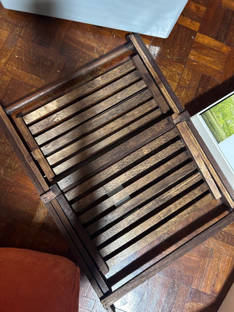 DAISO Wood Rack, Furniture & Home Living, Home Decor, Other Home Decor ...