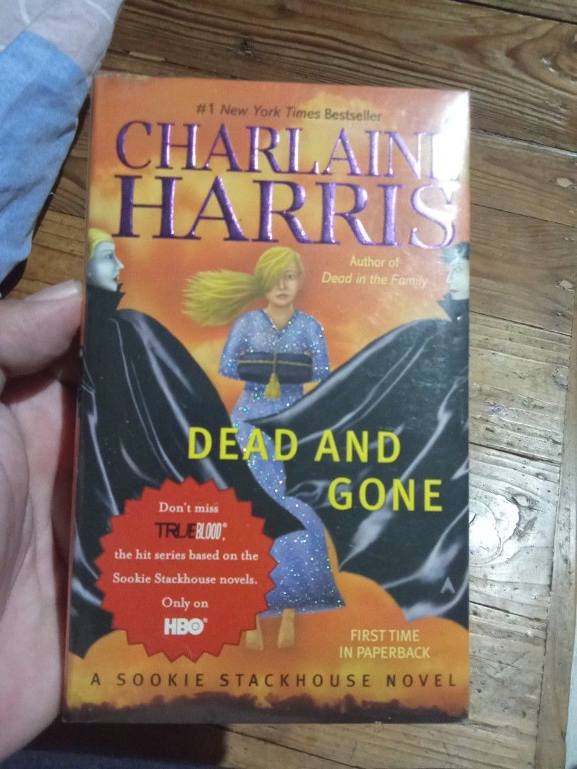 and　on　Books　harris　Magazines,　Non-Fiction　by　Dead　Fiction　Toys,　book,　Hobbies　gone　paperback　sealed　charlaine　Carousell