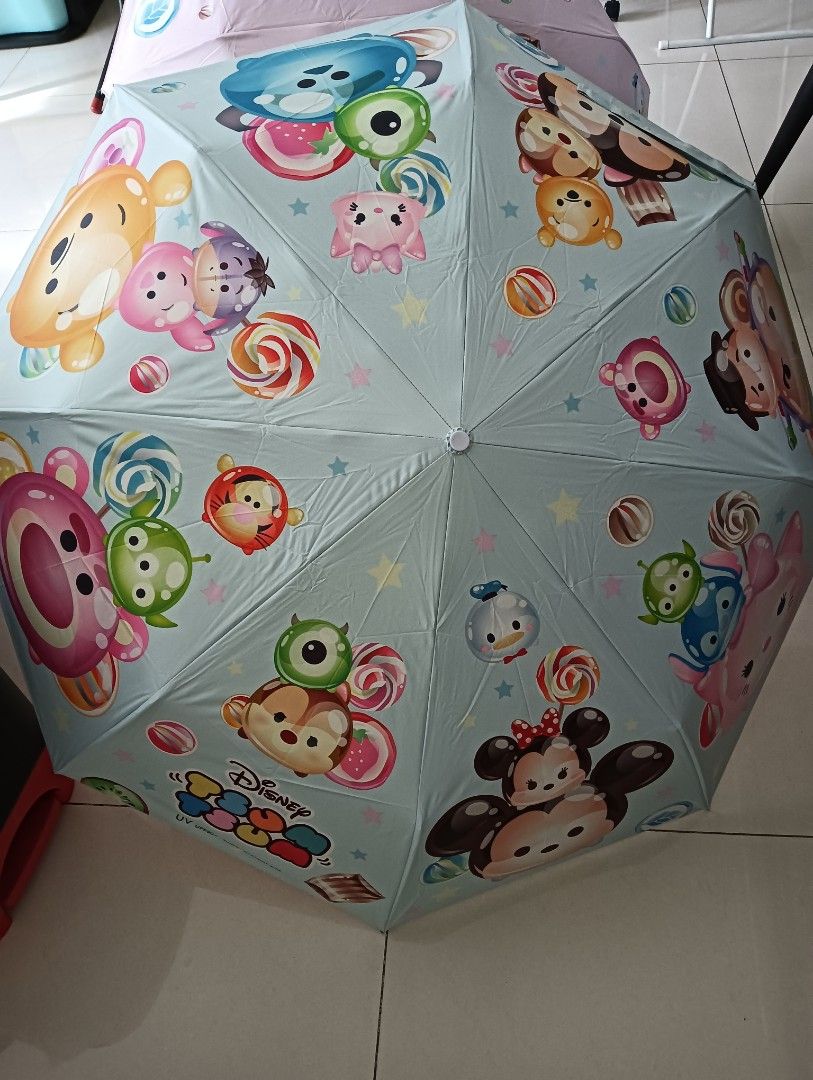 Disney umbrella, Hobbies &amp; Toys, Travel, Umbrellas on Carousell