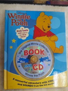 Disney Winnie The Pooh Book and Cd