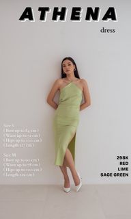 Dress cassia sage green