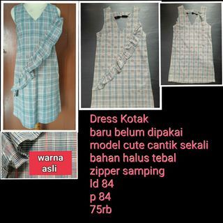 Dress Kotak
