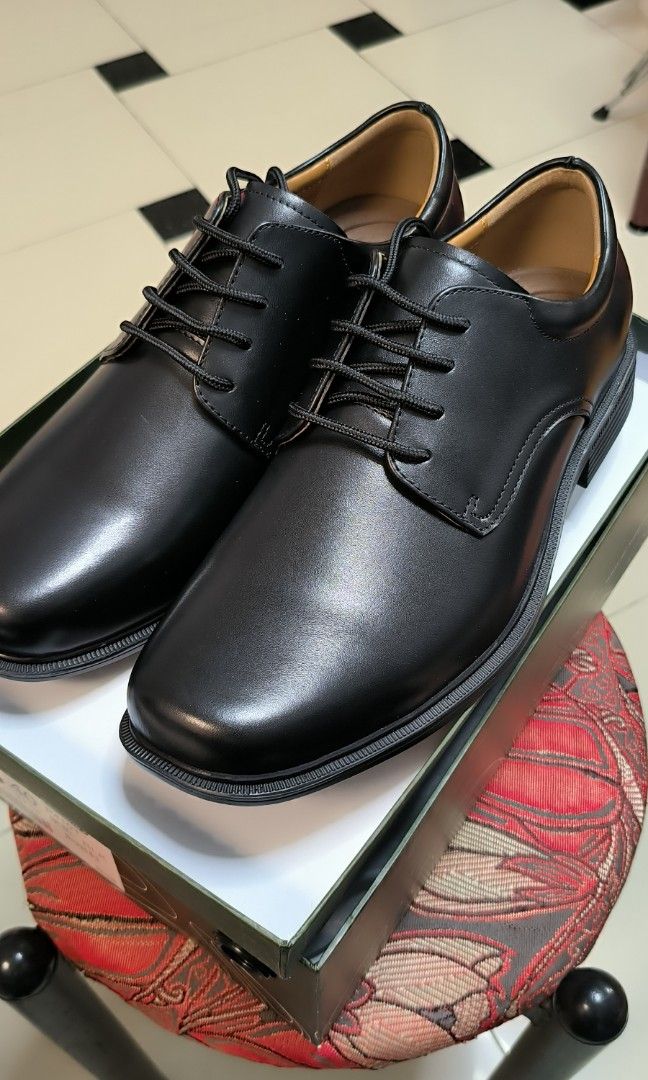 Dr.Kong 40碼黑色皮鞋(全新）(少議價）, 男裝, 鞋, 西裝鞋- Carousell