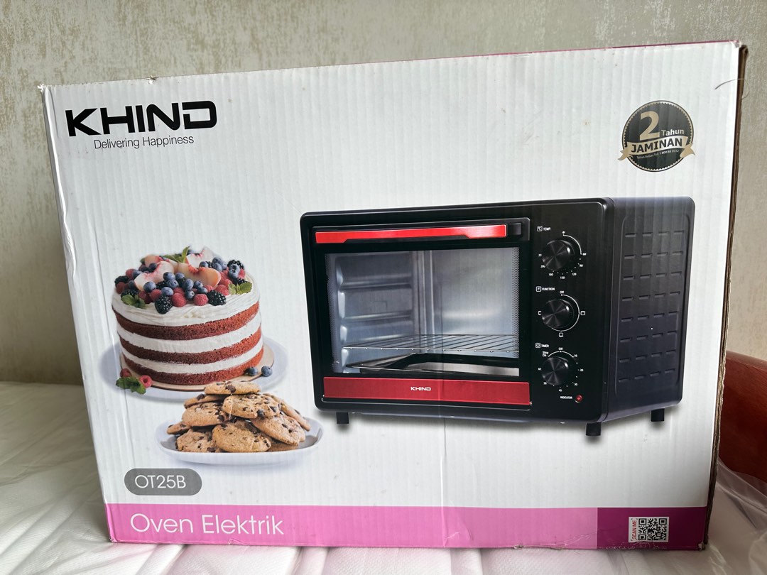 Electric Oven KHIND 25L OT25B TV Home Appliances Kitchen