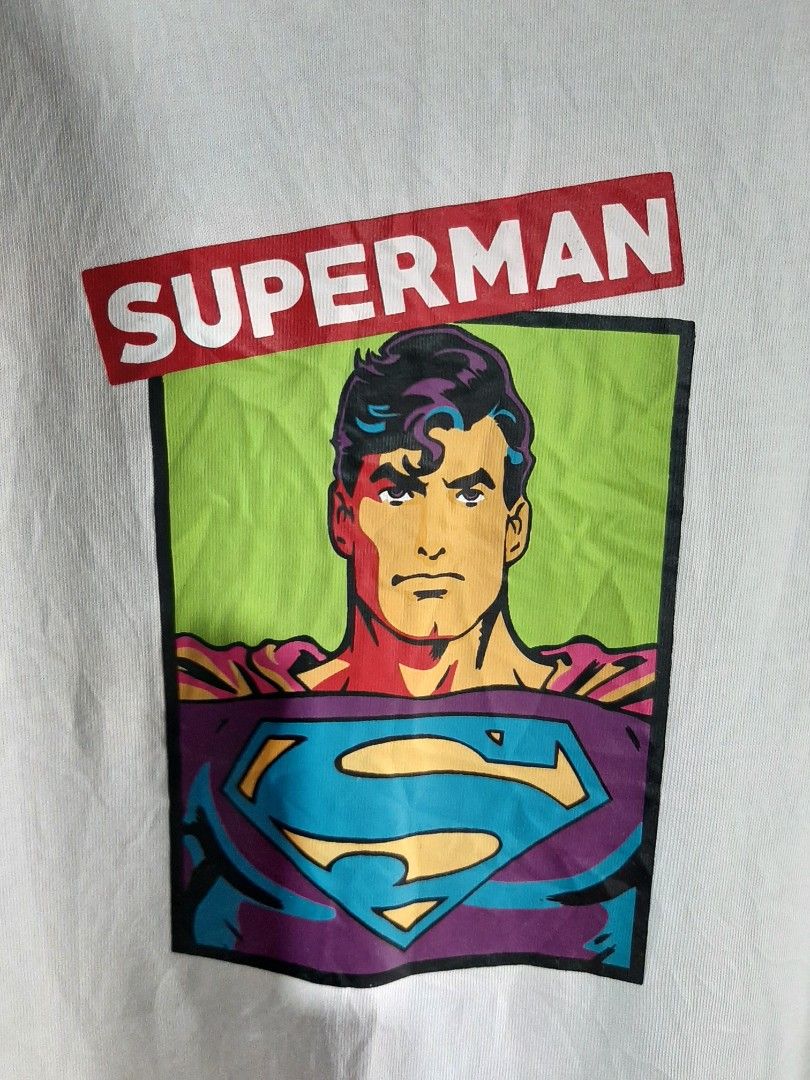 Erke x Superman, Men's Fashion, Tops & Sets, Tshirts & Polo Shirts on