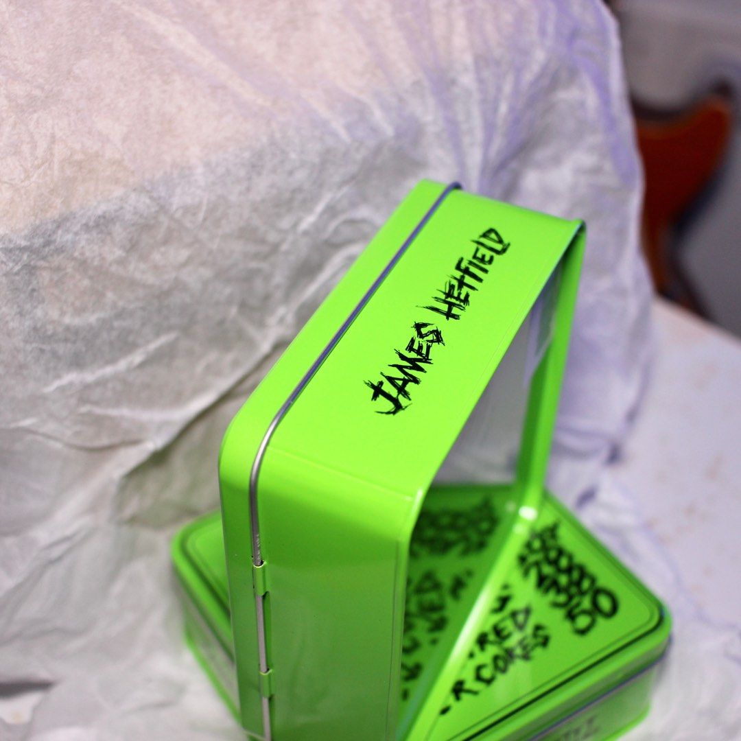 Ernie Ball James Hetfield Signature Strings Limited Edition Tin Box