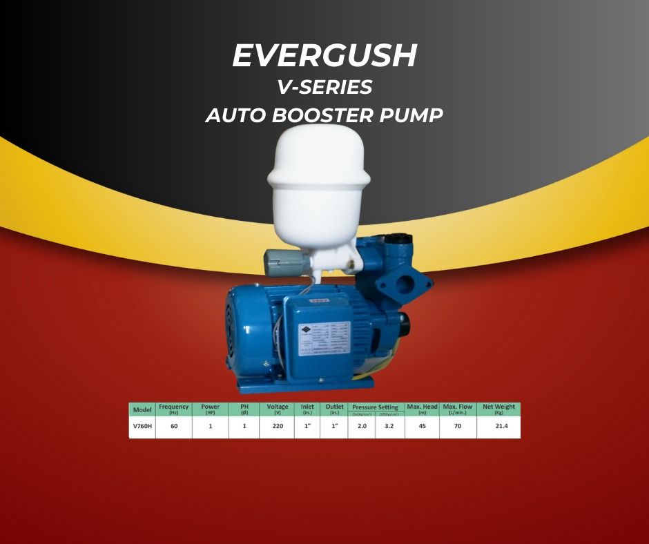 EVERGUSH V-SERIES AUTO PUMP, Commercial & Industrial, Industrial ...