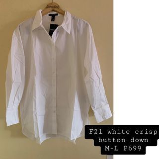 F21 button down