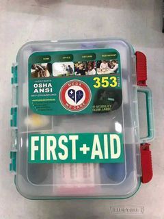 First aid kit set