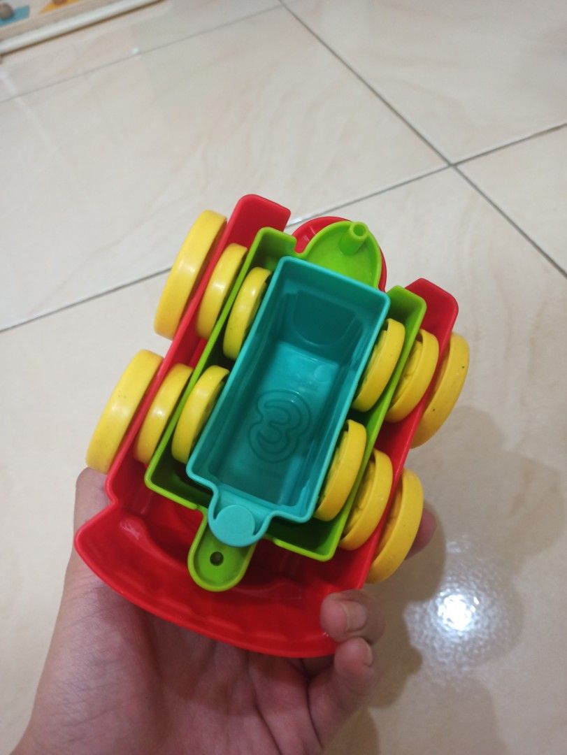 Fisher price cheap stacking train