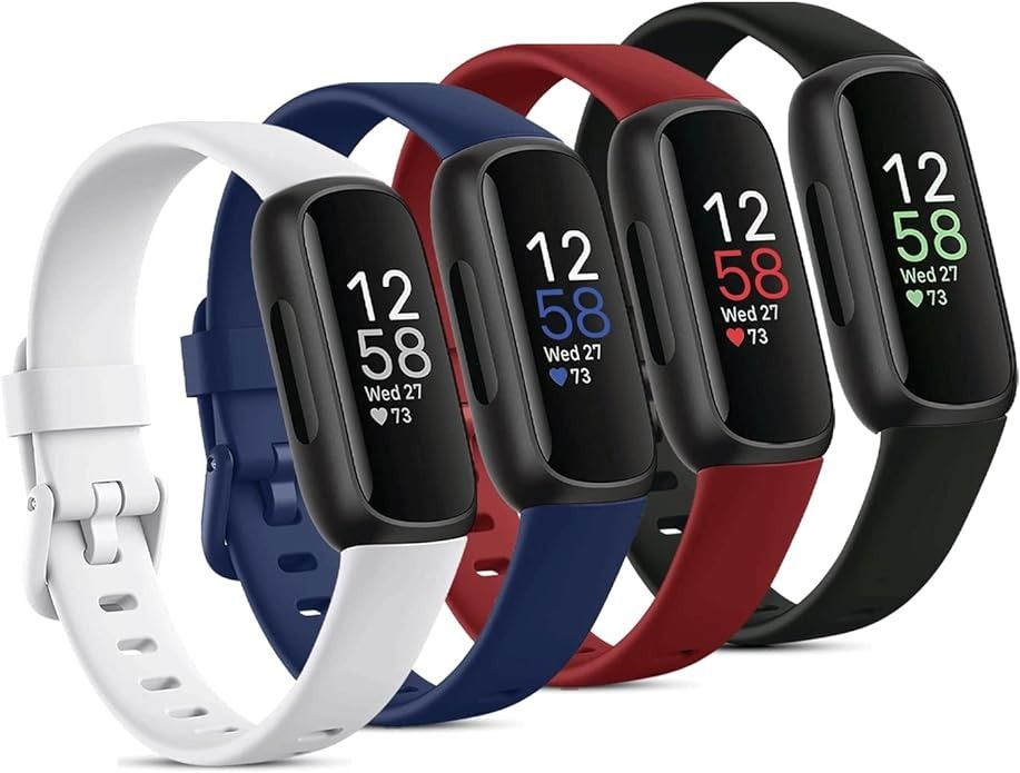 Fitbit Inspire 3 straps pack of 4 Mobile Phones Gadgets
