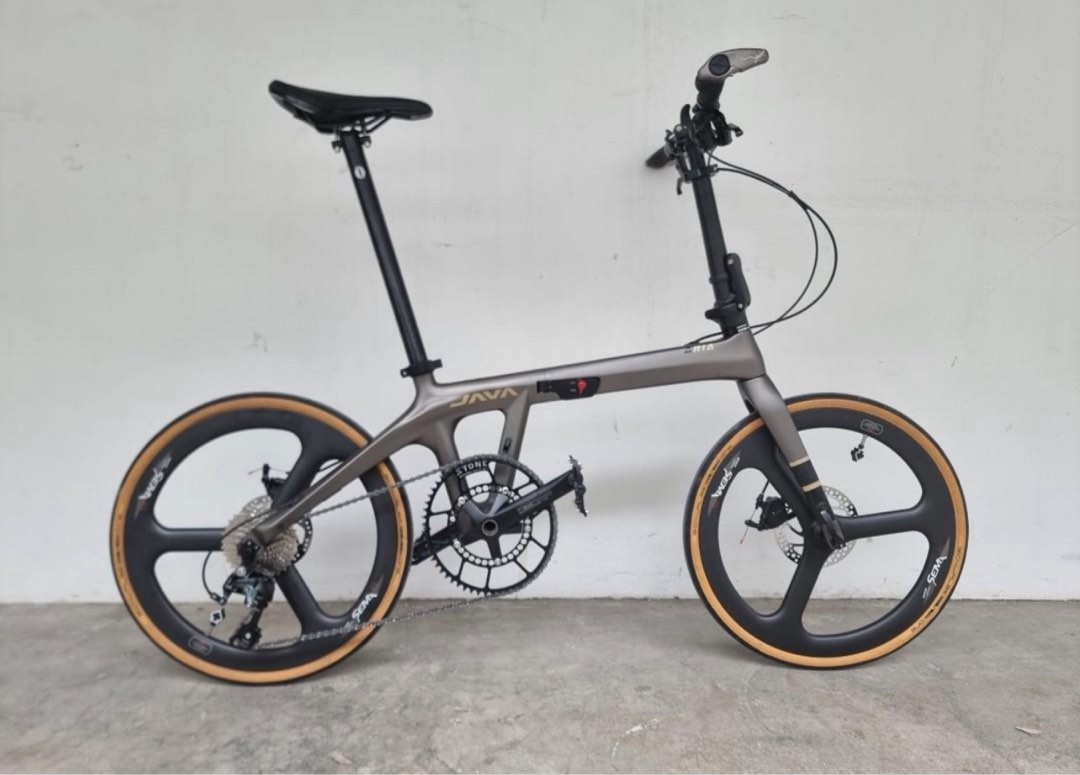 Java air discount carbon folding bike