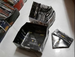 Folded paper boxes for food or trans